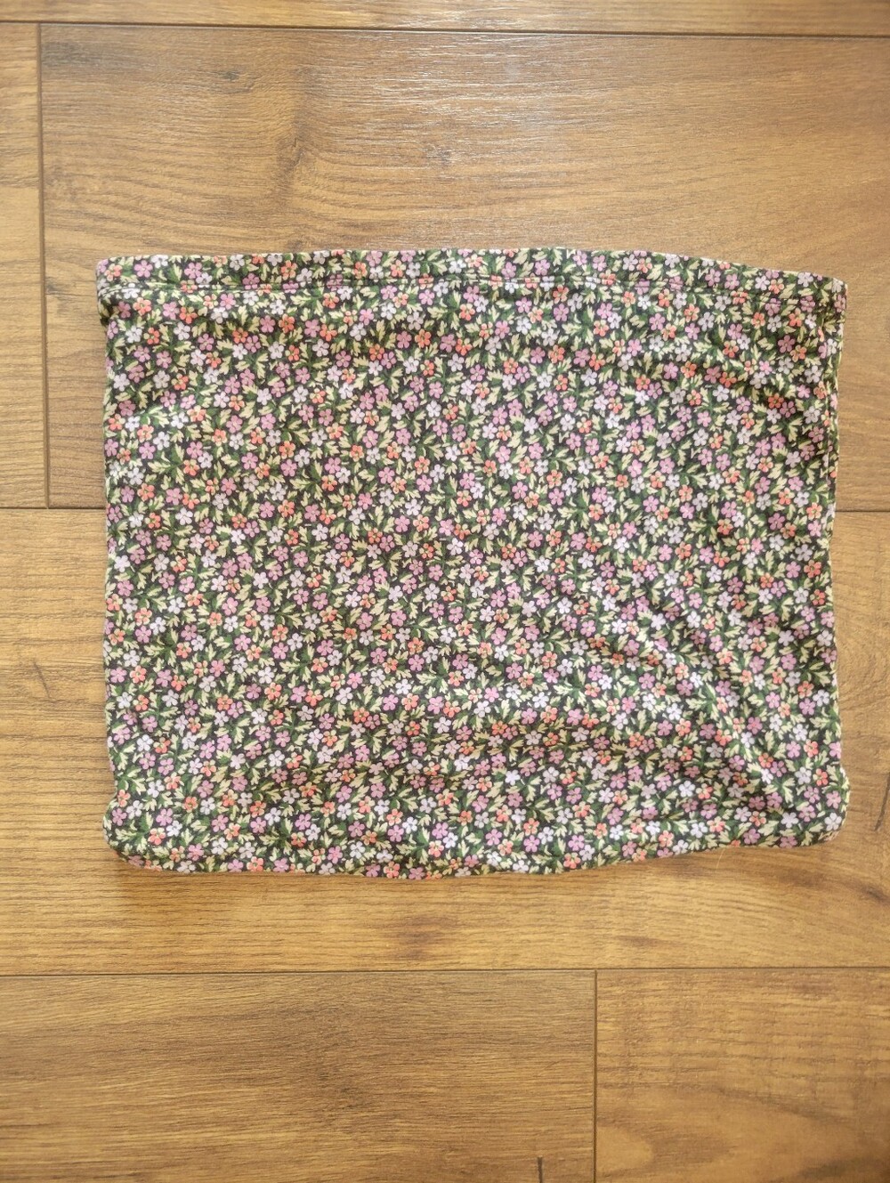 American Eagle ditsy floral print smocked crop Tube Top Small